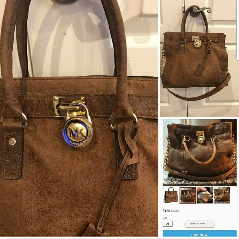 Large michael kors Hamilton bag